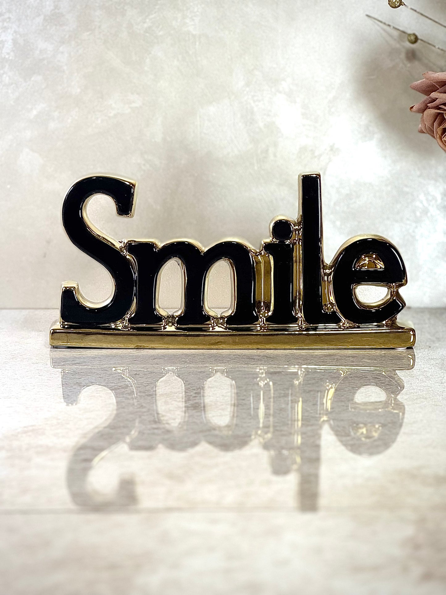 Déco "SMILE" – La Joie en Un Mot