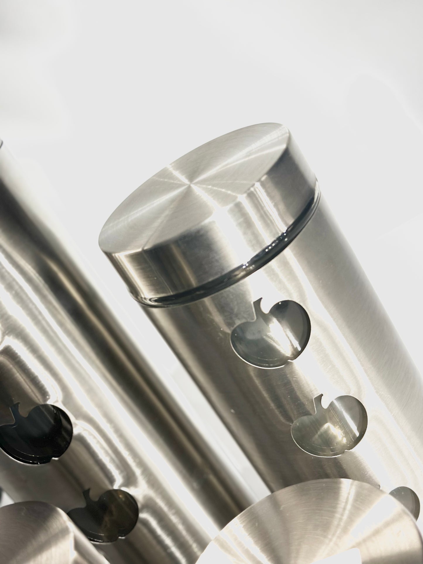 Ensemble de 4 Boîtes de Rangement pour Céréales en Acier Inoxydable – Quatre Tailles Différentes pour une Organisation Optimale