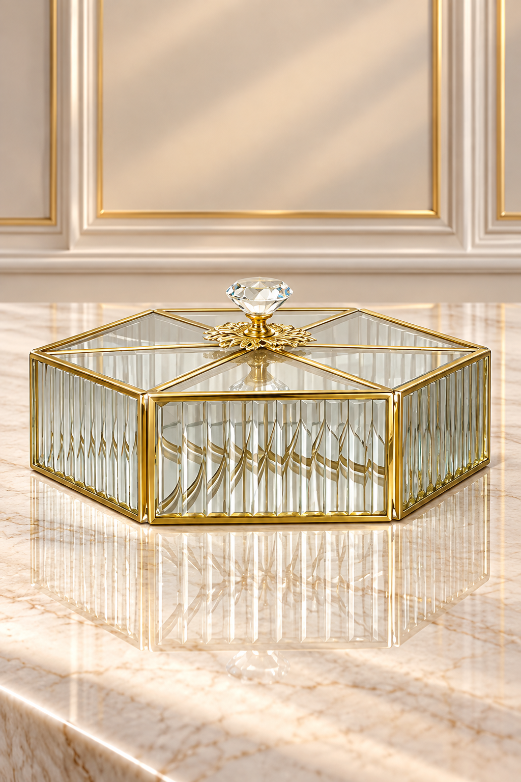 Boîte séparatrice multifonctions – Design chic en plexiglass