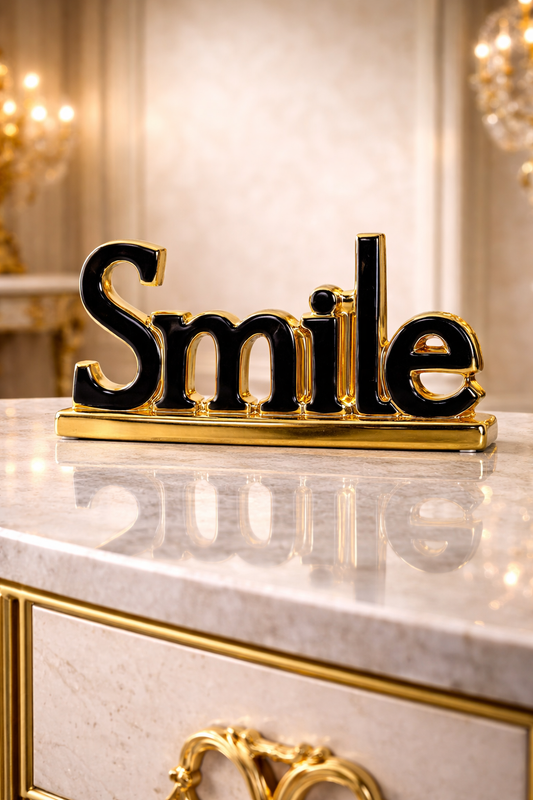 Déco "SMILE" – La Joie en Un Mot
