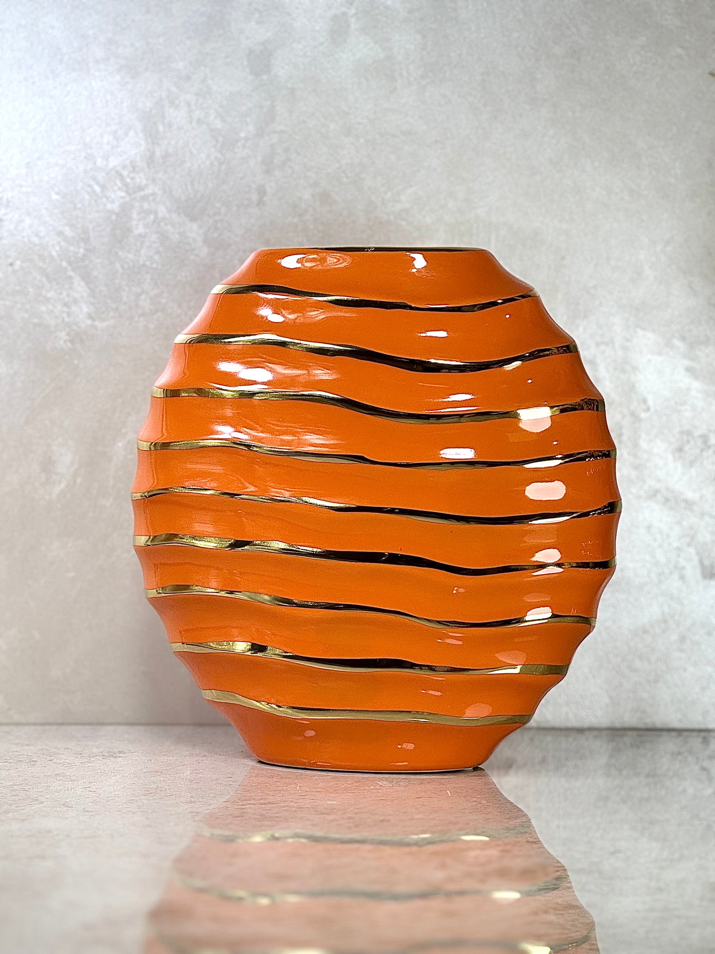 Ensemble de 2 vases en porcelaine – Élégance sculpturale pour votre intérieur