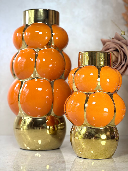 Ensemble de vases en porcelaine – Élégance sculpturale pour votre intérieur