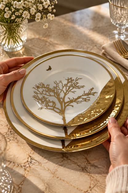 Service de Table Prestige 36 Pièces – Qualité Supérieure & Élégance Sublime