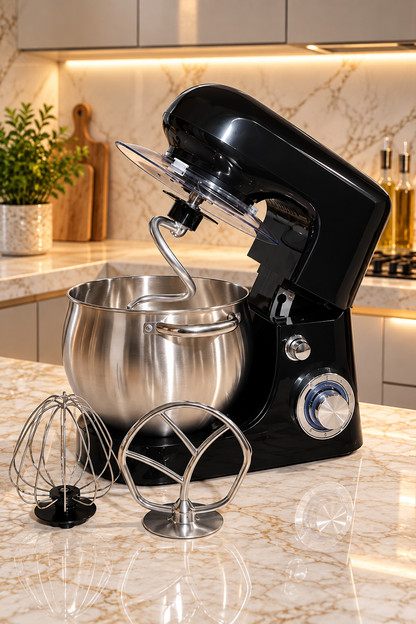 Pétrin à Pâtes Itimat 5L avec Moteur en Cuivre et 3 Accessoires – Performance et Qualité Turque