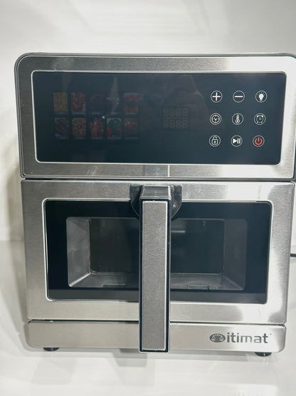 Air Fryer Itimat 10 Litres avec Écran Tactile Couleur et Porte Transparente – Cuisson Saine et Parfaite