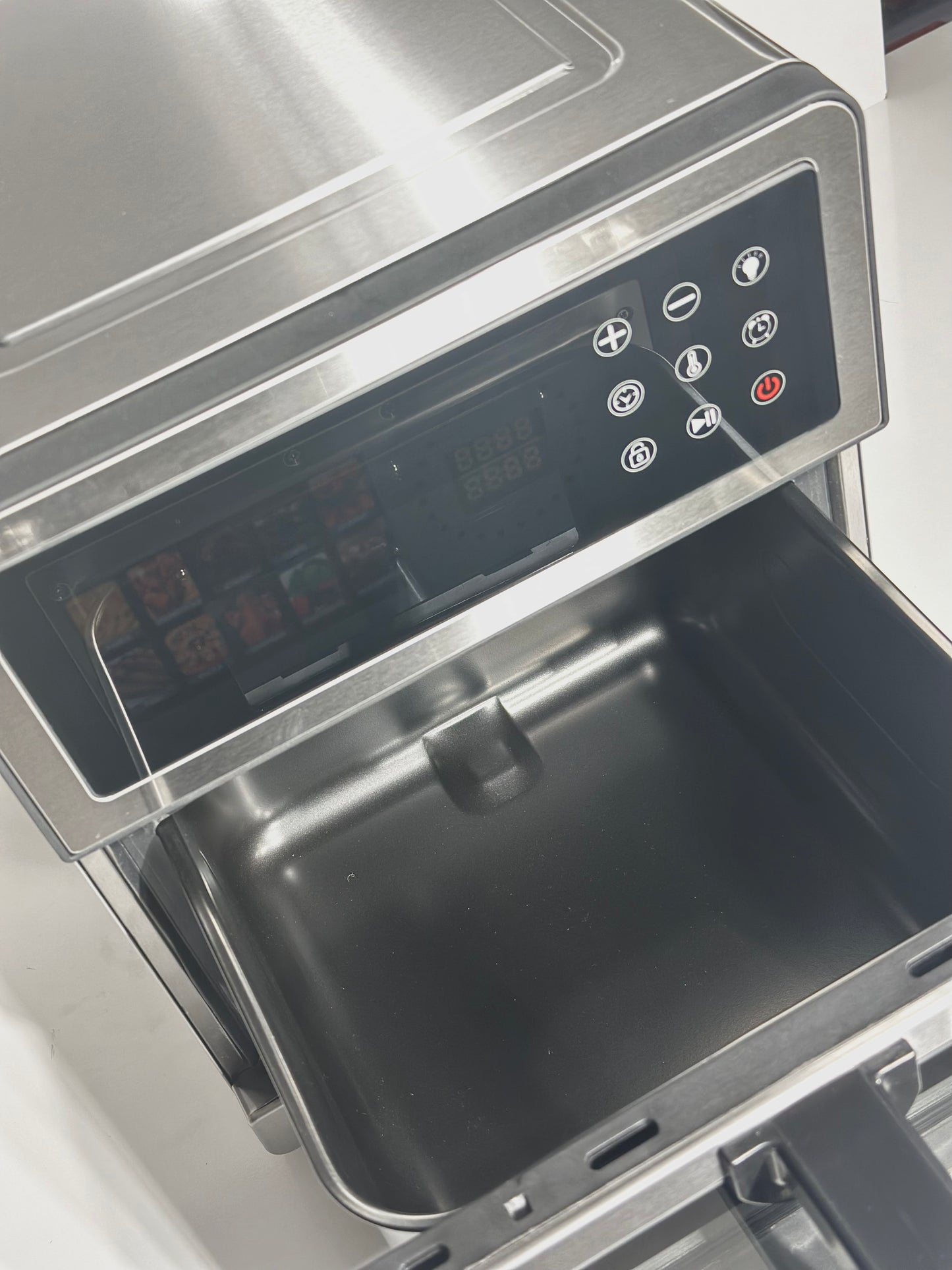 Air Fryer Itimat 10 Litres avec Écran Tactile Couleur et Porte Transparente – Cuisson Saine et Parfaite