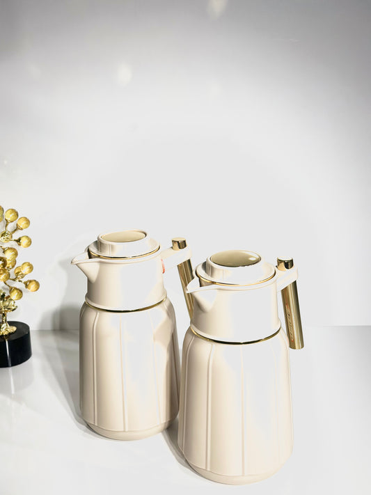 Duo de Thermos Couleur Crème – Élégance et Praticité au Quotidien